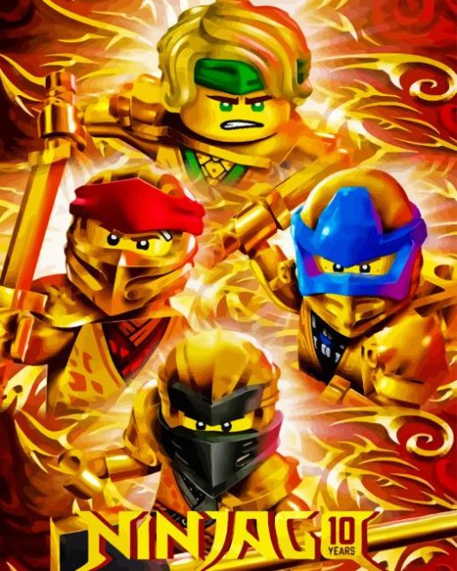 Lego Ninjago Diamond Painting