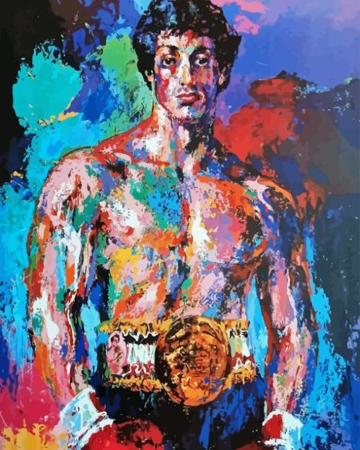 Leroy Neiman Rocky III Diamond Painting