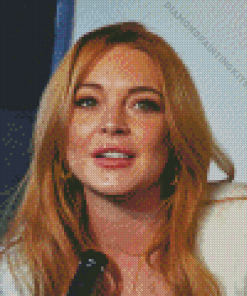 Lindsay Lohan American Actress Diamond Painting