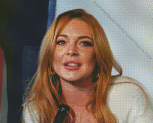 Lindsay Lohan American Actress Diamond Painting