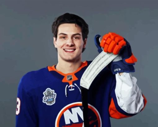 Mathew Barzal Diamond Painting