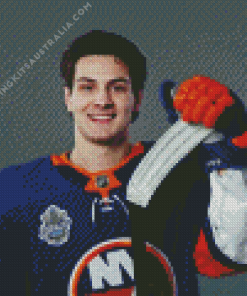 Mathew Barzal Diamond Painting