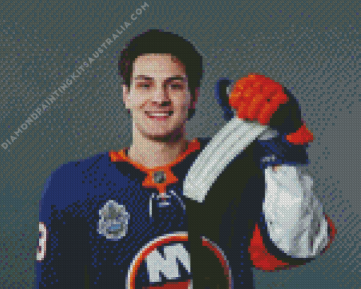 Mathew Barzal Diamond Painting