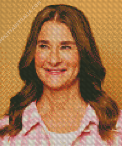 Melinda French Gates Diamond Painting