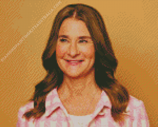 Melinda French Gates Diamond Painting