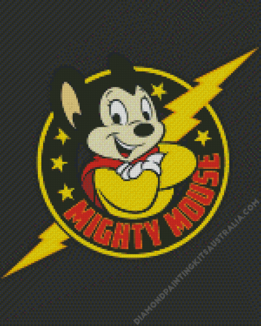 Mighty Mouse Diamond Painting