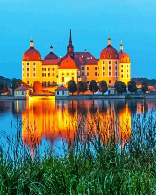 Moritzburg Castle Diamond Painting