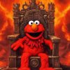 Muppet Elmo Diamond Painting