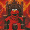 Muppet Elmo Diamond Painting