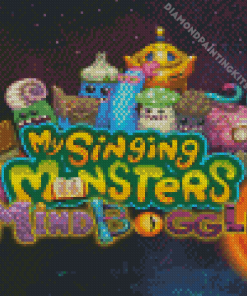 My Singing Monsters Poster Diamond Painting