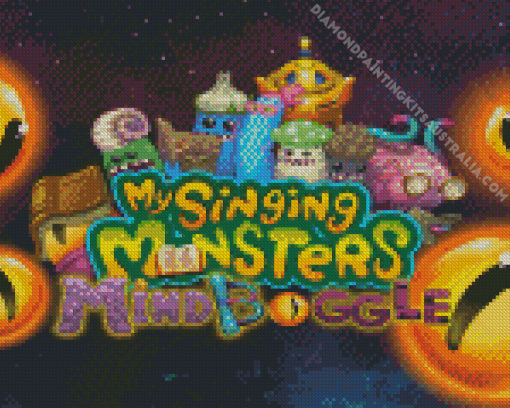 My Singing Monsters Poster Diamond Painting