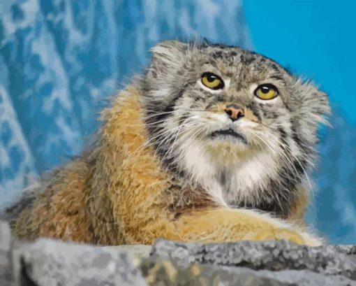 Pallas Cat Diamond Painting