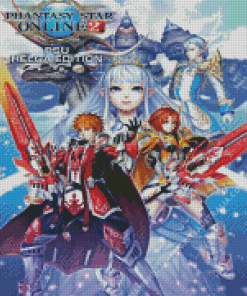 Phantasy Star Poster Diamond Painting