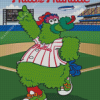 Phillies Phanatic Diamond Painting