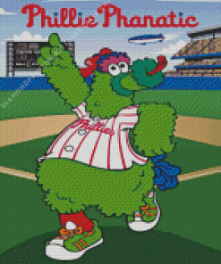 Phillies Phanatic Diamond Painting