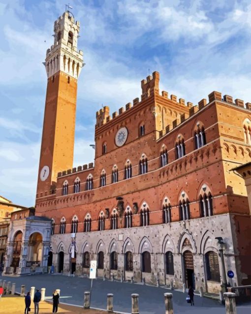 Piazza Del Campo Diamond Painting