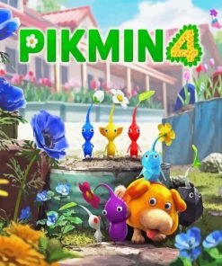 Pikmin Game Poster Diamond Painting