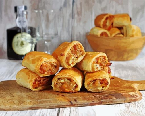 Sausage Roll Diamond Painting