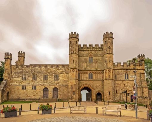 Sussex Battle Abbey Diamond Painting