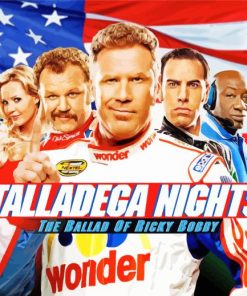 Talladega Nights Movie Diamond Painting