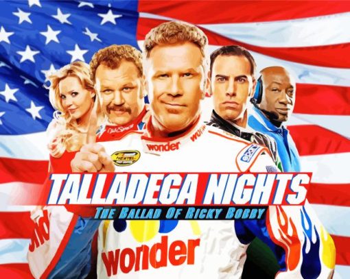 Talladega Nights Movie Diamond Painting