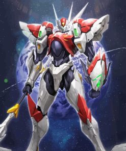 Tekkaman Character Diamond Painting