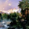 The Three Tetons Thomas Moran Diamond Painting