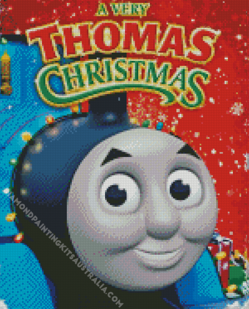 Thomas And Friends Poster Diamond Painting