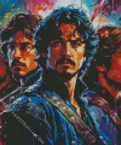 Three Musketeers Art Diamond Painting