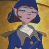 Treasure Planet Captain Amelia Diamond Painting