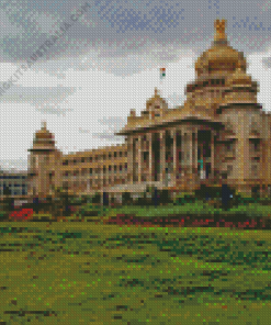 Vidhana Soudha Diamond Painting