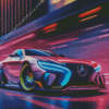 Aesthetic Drift Cars Diamond Painting