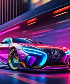 Aesthetic Drift Cars Diamond Painting