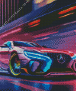 Aesthetic Drift Cars Diamond Painting