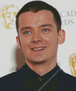 Asa Butterfield Actor Diamond Painting