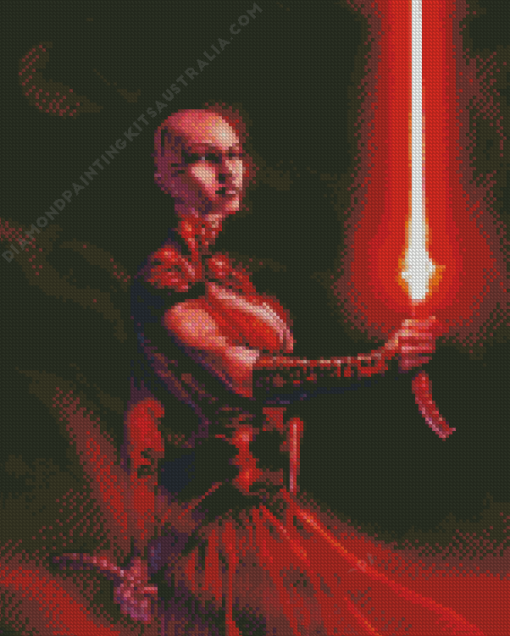 Asajj Ventress Diamond Painting