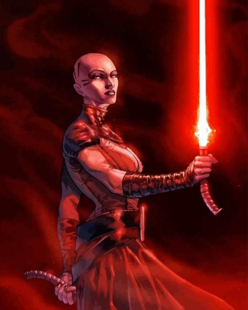 Asajj Ventress Diamond Painting