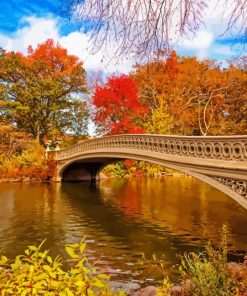 Bow Bridge Diamond Painting