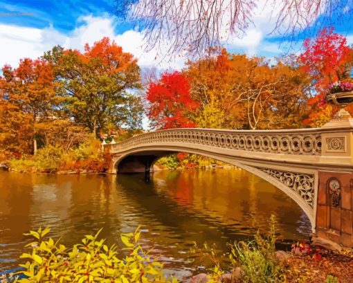 Bow Bridge Diamond Painting