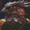 Eagle Bird Steampunk Diamond Painting