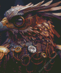 Eagle Bird Steampunk Diamond Painting