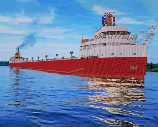 Edmund Fitzgerald Diamond Painting