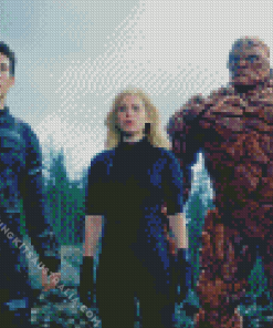 Fantastic Four Diamond Painting