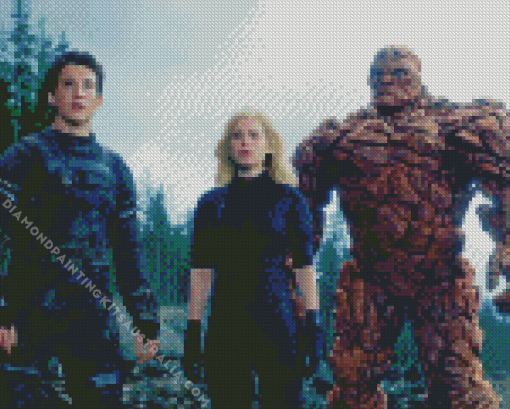 Fantastic Four Diamond Painting