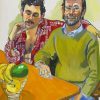 Geoffrey Hendricks And Brian Diamond Painting