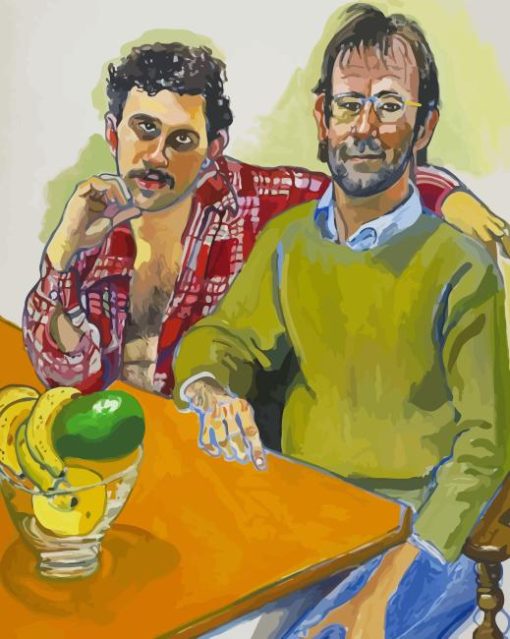 Geoffrey Hendricks And Brian Diamond Painting