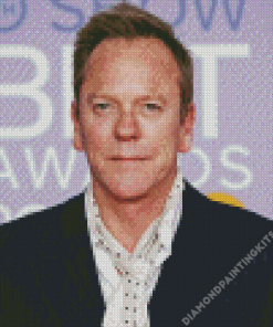 Handsome Kiefer Sutherland Diamond Painting