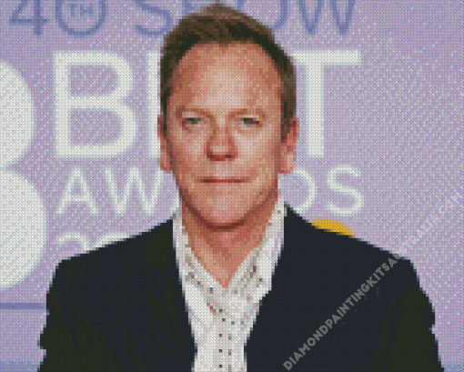 Handsome Kiefer Sutherland Diamond Painting