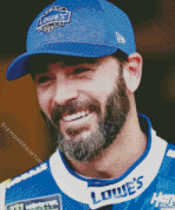 Jimmie Johnson Driver Diamond Painting