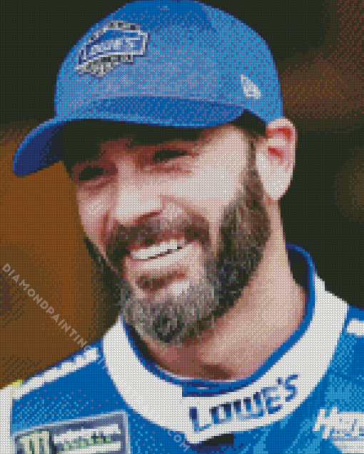 Jimmie Johnson Driver Diamond Painting